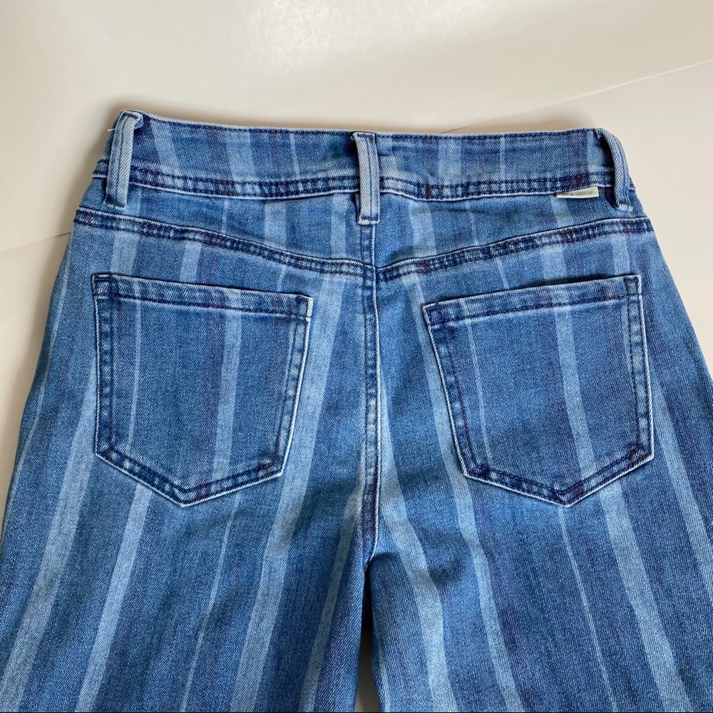 Sky and Sparrow Striped Jeans